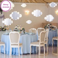 STRO 16Pcs 3D Cloud Decorations White Clouds For Ceiling Cloud Party Decorations Cloud Ornaments Cei