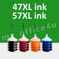 Compatible Canon  47XL  57XL  ink PG 47 CL 57 ink PG47XL CL57XL refillable ink for Canon E400 E410 E460 E470 E480