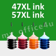 Compatible Canon  47XL  57XL  ink PG 47 CL 57 ink PG47XL CL57XL refillable ink for Canon E400 E410 E