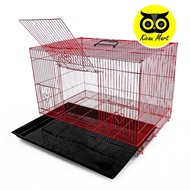 SANGKAR KANDANG BESI UMBARAN IMPORT TEBAL LIPAT KOTAK TERNAK BURUNG LOVEBIRD KUCING KELINCI ANJING U