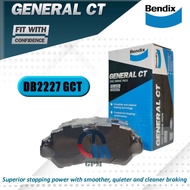 BENDIX Mazda 2 Skyactive Rear Brake Pads Bendix DB2227 GCT