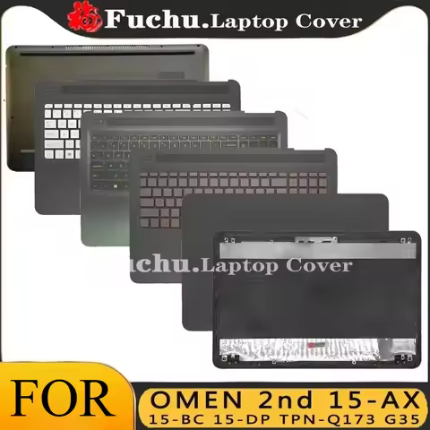 FOR HP OMEN 2nd 15-AX 15-BC 15-DP TPN-Q173 G35 LCD Back Cover Palmrest Keyboard Hinges Upper Top Cas