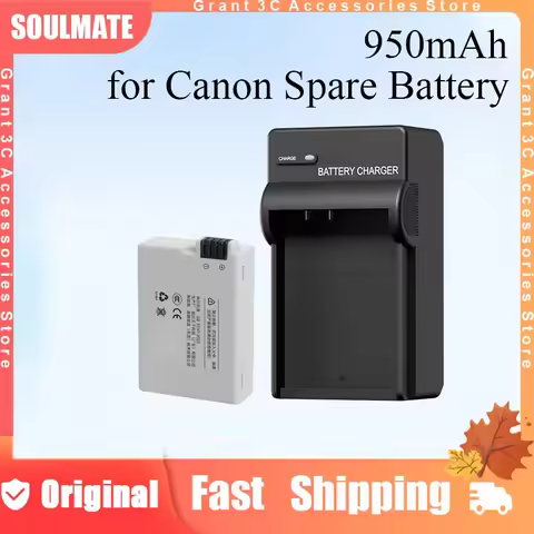 SOULMATE Camera Battery for Canon 650D 600D 700D 550D T2i T3i T5i x7i x6i x5 Lithium Batteries Suita
