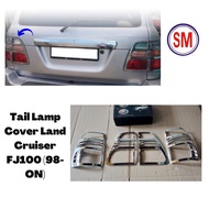 Tail Lamp Cover Rear Lamp Garnish/ Cover Land Cruiser FJ100 1998 - 2004 CHROME