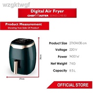 【ready stock】﹍▦KHIND Air Fryer Large High-Capacity Air Fryer AF601D AIRFRYER (8.0 L) KT064 Mesin Goreng Tanpa Minyak