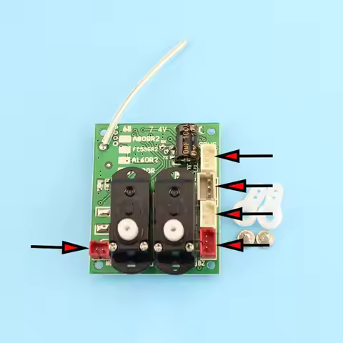 Receiver Module Board Remote Control Plane Parts RC Plane Circuit Board for Wltoys XK A280,A280.0021