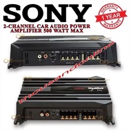 SONY XM-N502 500 WATTS 2-CHANNEL STEREO CAR AMPLIFIER 2 CHANNEL CAR AUDIO SYSTEM