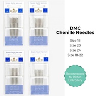 DMC绒毛针 雪尼尔针大眼刺绣针 DMC Chenille Sharp End Needle