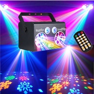 2024New Stage Lighting Disco Light KTV Flash light laser light disco atmosphere light sound-controll