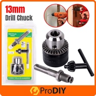3pcs Drill Chuck Set Professional HSS Drill Chuck with SDS Adaptor Kepala Mesin Drill 13mm