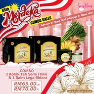 🔥PROMO 🔥BUANG ANGIN |KEBAS TANGAN & KAKI |KOLESTROL |DARAH TINGGI |MIGRAIN |BERAT BADAN|TEH SERAI HA