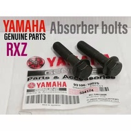 ABSORBER SCREW REAR SET ##SKRU ABSORBER ##BOLT SHOCK ABSORBER - RXZ (OE)(GREEN / CHROME)