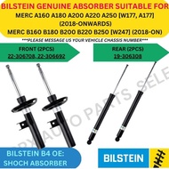 BILSTEIN GENUINE ABSORBER (FRONT, REAR) FOR MERC A160 A180 A200 A220 A250 [W177, A177] / B160 B180 B