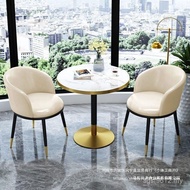 Luxury Coffee Negotiation Nordic Combination Simple Style Small Apartment Milk Household Light Round