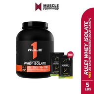 Rule1 R1 Whey Protein Isolate ขนาด 5 lb.เวย์โปรตีน