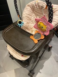 Aprica 連玩具吊飾 joy Combi baby bb High Chair初生嬰兒安撫搖搖椅連公仔椅墊 高椅餐桌 Dreamy baby star stokke Chicco babyjohn