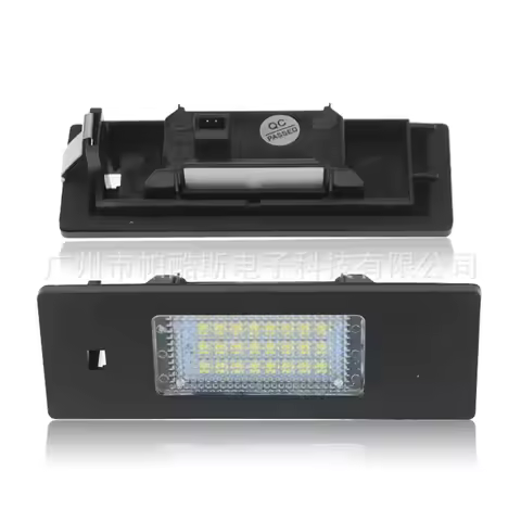LED License Plate Light Compatible with BMW 1 Series 6 Series E81 E87 E63 E64 E86 Z4 F20 F06 High Qu