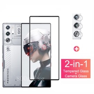 For Red Magic 9 Pro+ Tempered Glass Full Coverage Glass Film For ZTE Red Magic 9 Pro 8S 8 Pro+ 7 6 6