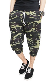Celana Jogger Pria Setengah Lutut - Loreng