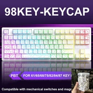 2025 New Oem KM98 Keycaps for Magnetic Gaming KeyboardsMCHOSE ACE60\ATTACK SHARK X68HE\AULA WIN60 Ke
