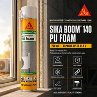 SIKA sika 140 PU FOAM / PU silicone / pu foam silicon / pu foam sealant waterproof / gaps hole seala