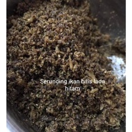 Makanan Pantang*serunding ikan bilis lada hitam*