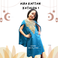 GAMIS KAFTAN ANAK AIRA 1/ GAMIS ANAK VIRAL / KAFTAN ANAK VIRAL TIKTOK / BAJU LEBARAN ANAK