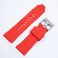 Đồng Hồ Silicon Mềm Chống Thấm Nước Nhiều Màu Diesel Phụ Kiện Dây Đeo Đồng Hồ 26mm Khóa Cài Mùa Hè 2