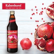 Rabenhorst 100% Organic Pomegranate Juice 330ml fruit drink Germany