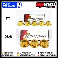 19 Gold Probolt Stainless Steel King Nut Thailand Nut