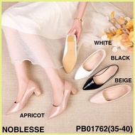 ✉ ◨ ➳ NOBLESSE Korean Pointed Toe Block Heels Office Shoes