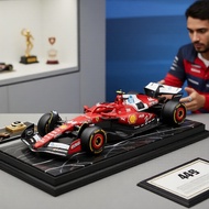 Bburago 1:43 Scuderia Ferrari SF25 F1 Die-Cast Model Charles Hamilton #44 Bburago 1:43 Scuderia Ferr