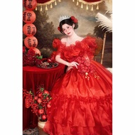 JOSEN LIGHTING | Red Millennium Vintage Wedding Photoshoot Prop