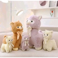 Ready Stock Alpaca Doll Plushie Cute LIama Doll Plushie Cute White Stuffed Toys