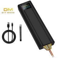 [🚨🚨ส่งด่วนในไทย🚨🚨]Diymore เครื่องเชื่อมแบตเตอรี่ลิเธียม หน้าจอสีดิจิทัล 18650 แบบพกพา 5000mA