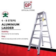 STRONGMAN ALUMINIUM LADDER 4 - 8 STEPS DOUBLE/SINGLE SIDED LADDER TANGGA LIPAT ALUMINIUM  LADDER HOM