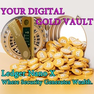Ledger Nano X Hardware Wallet Bluetooth Crypto Wallet Multi-Chain Multi-Currency Secure Offline Priv