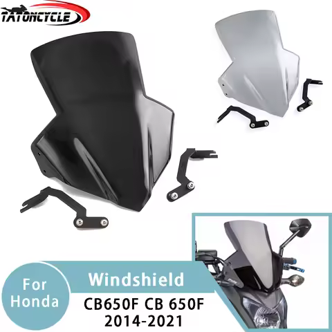 For Honda CB650F Motorcycle CB 650 F Windshield Windscreen Deflector Fairing 2014-2021 CB 650F Front