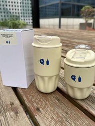日本優惠預訂 2size 選 blue bottle x marimekko 拼色logo 保溫杯 水樽