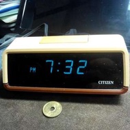 CITIZEN 普普風 數位鐘 日本製