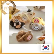 [BT21] BABY MORE FLUFFY FACE PLUSH BAND / BTS Characters