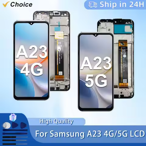 6.6" IPS For Samsung Galaxy A23 4G LCD SM-A235F Display Touch Screen Digitizer For Galaxy A23 5G LCD