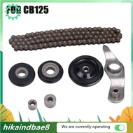 [hIkAi] Motorcycle Chain Set Camshaft Timing Chain for Honda CB125 CB 125 Motorcycle Accessories