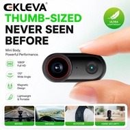 EKLEVA 4K Thumb Action Camera Wearable Mini Cam 1.47" Screen 4K30FPS/2K60FPS IP65 Waterproof Body Ca