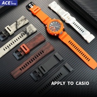 Apply to Casio G-SHOCK GA-2000 GA-2200 24mm Resin Silicone Watch Band Replacement Strap for Outdoor 