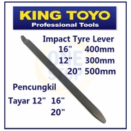 King Toyo Impact Tyre Lever 12" 300mm / 16" 400mm / 20" 500mm ,  Impact Pencungkil Tayar 16" 400mm /