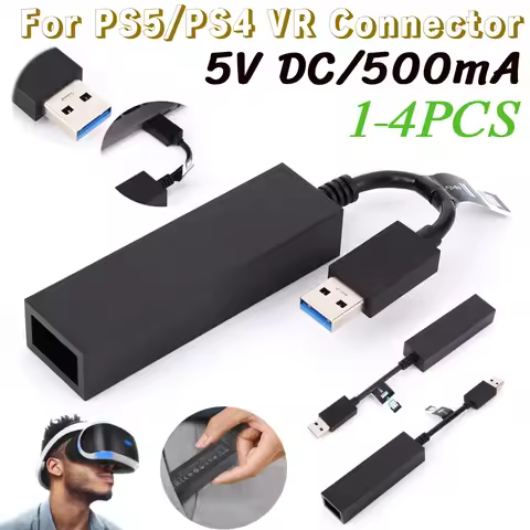 For Playstation 4 Camera Adapter for PS5 Console Mini Camera Adapter USB3.0 VR Connector for PS5 PS4