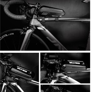 Bicycle TopTube Bag Front Beam Road Bike Cycling Beg Waterproof Beg Barang Basikal Beg Basikal Beg K