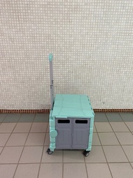 Foldable shopping Stroller 四輪360度摺疊買餸車手推車手拉車購物車（上水交收) 新淨可推可拉Trade at sheung shui  工具，家庭用品