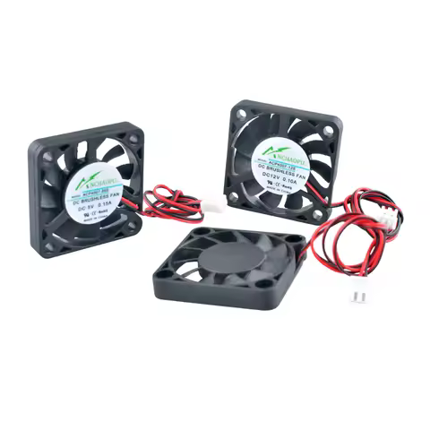 Ultra-Thin 4cm ACP4007 Axial Flow Fan 40x40x7mm 2Pin Cooling Fan DC5V/12V/24V for Hard Drives Router